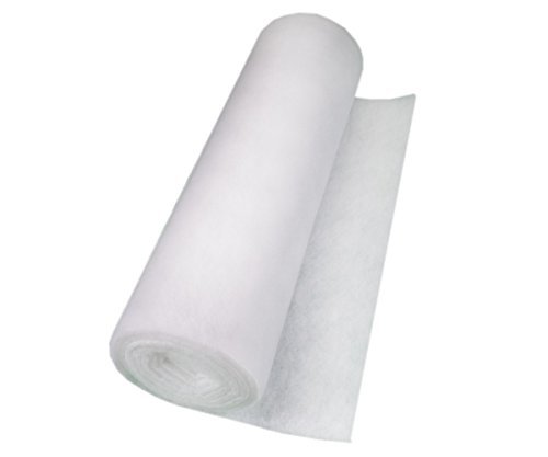 Filterrolle Weiß,Filterklasse G2, 7-10mm Stärke, Abmessung 1 x 2m, Filtermatte, Filterflies, Mattenfilter,